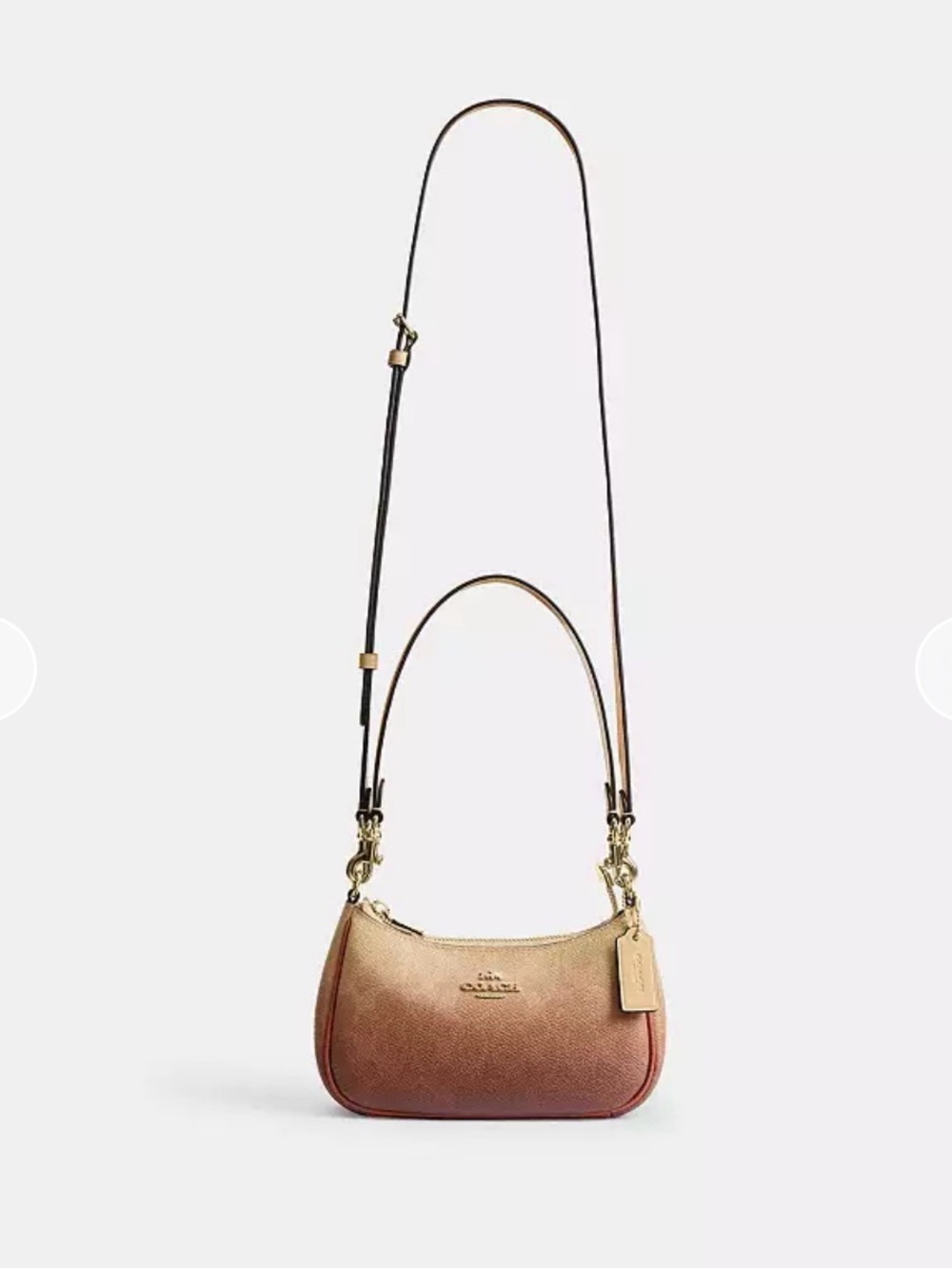 Coach Ombre Brown Teri Mini Crossbody Bag - Picture 2 of 12